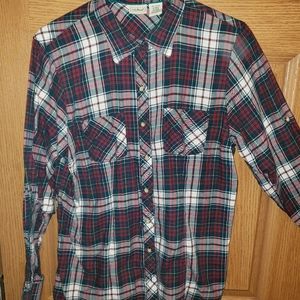 Plaid LL Bean Button Down